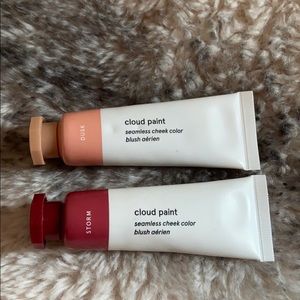 NWT Glossier Cloud Paint duo